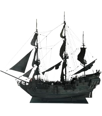 スパローのブラックパールモデル5.8の24リッター Amazon | 海賊船モデル ブラックパール ジャック・スパロウ船長